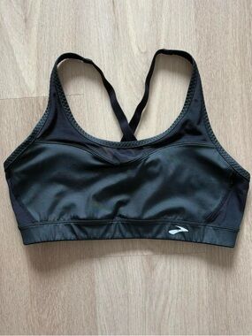Excellent condition Black Brooks sports bra